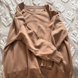 Woman’s Tan Sweater